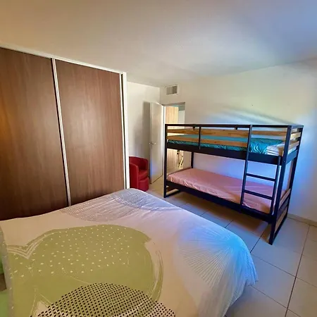 T3 Climatise Avec Piscine, Terrasse Et Parking Prive A 100m De La D'argeles-sur-mer - Fr-1-388-204 Апартаменты *